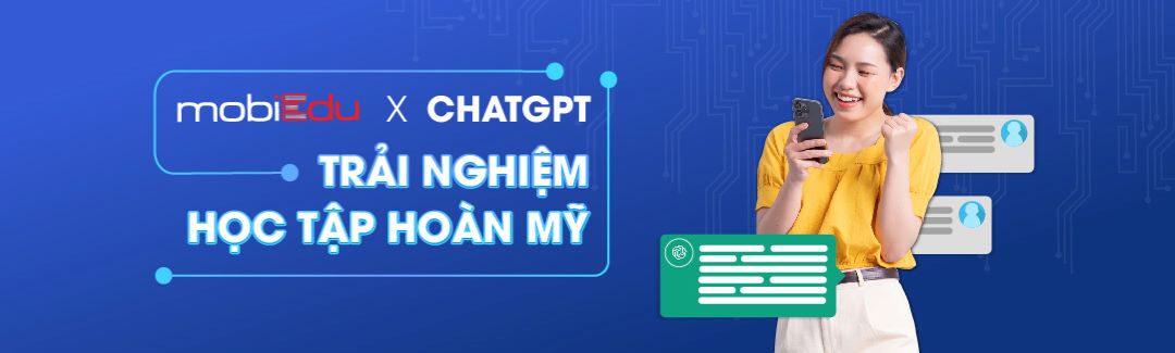 ChatGPT Banner đầu cổng thi